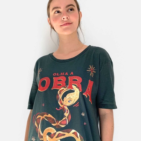 FARM Rio Tops - Anthropologie Farm Rio Vintage Green Tshirt